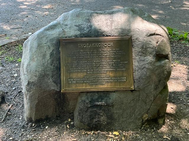 Shorakkopoch Rock                                                                    Inwood Hill Park                                                                         New York, NY&nbsp;10034