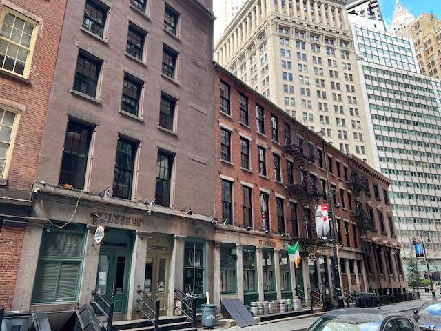 Visiting Stone Street in Lower Manhattan September 2017, November 2019 and April&nbsp;2024