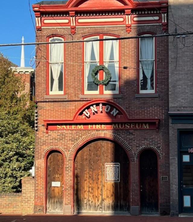 Salem Fire Museum                                              166 East Broadway                                                 Salem, NJ&nbsp;08079