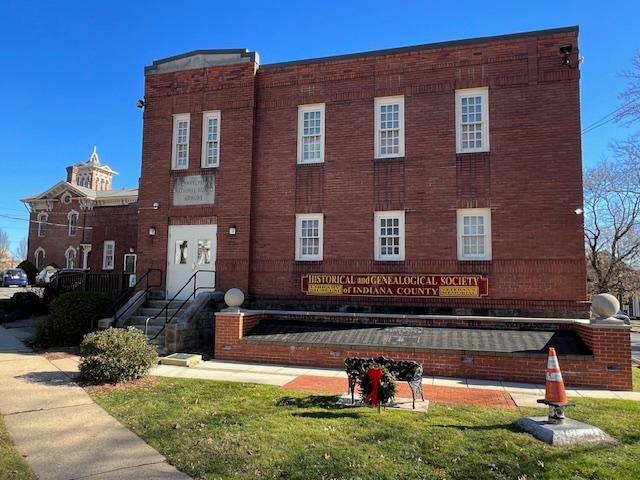 The Historical & Genealogical Society of Indiana County                                                                            621 Wayne Avenue                                               Indiana, PA&nbsp;15701