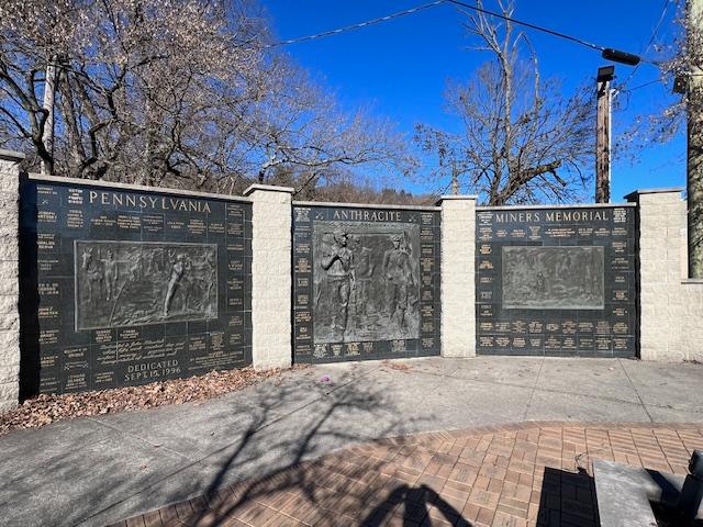 Pennsylvania Anthracite Miners Memorial Located in Girard Park, at Washington & Main Streets, Shenandoah,&nbsp;PA