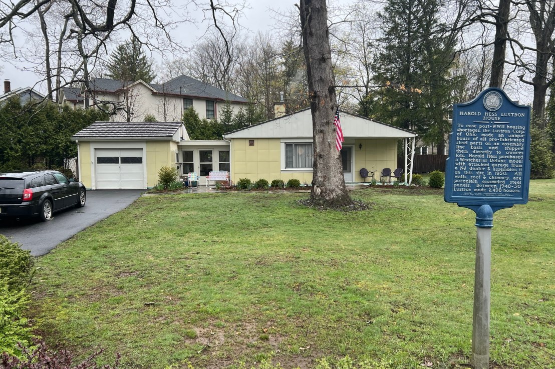 The Harold Hess Lustron House                                         421 Durie Avenue                                                            Closter, NJ&nbsp;07624