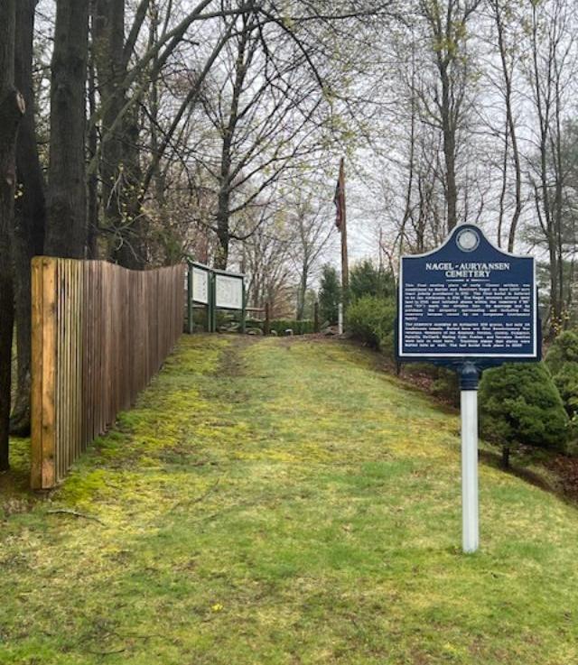 The Nagel/Auryansen Cemetery                          42-50 Susan Drive                                                      Closter, NJ&nbsp;07624