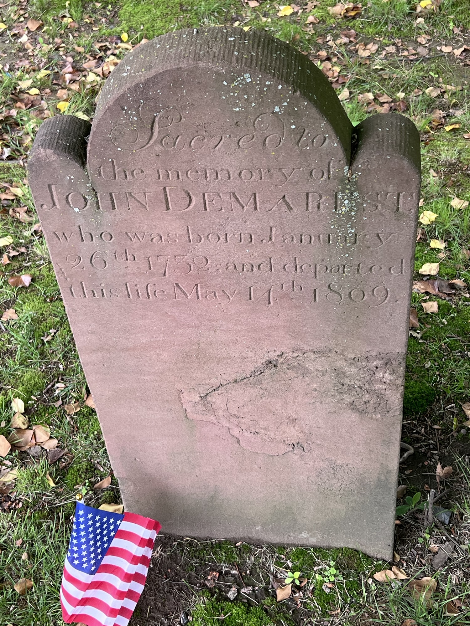 French Burying Ground Patrolman Ray Woods Drive New Milford, NJ