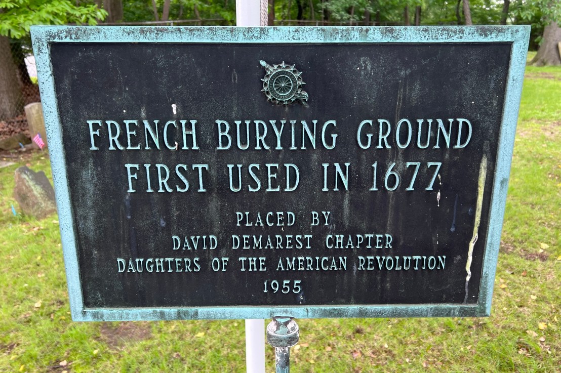 French Burying Ground                                         Patrolman Ray Woods Drive                                  New Milford, NJ&nbsp;07646