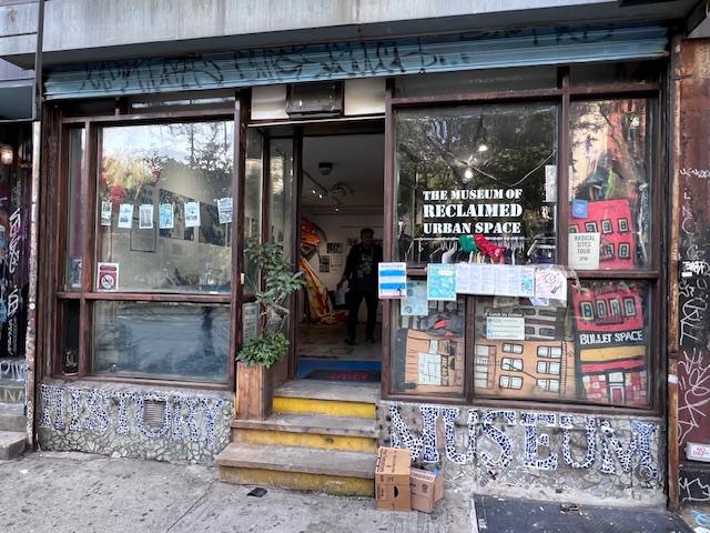 The Museum of Reclaimed Urbanspace                       155 Loisadia Avenue (Avenue C)                                New York, NY&nbsp;10009