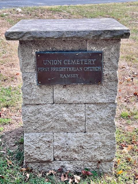 Union Cemetery                                                                   316 Darlington Avenue                                             Ramsey, NJ&nbsp;07446